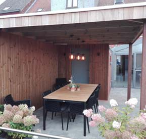 Lodge terras